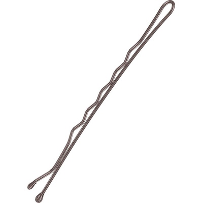 Sibel 300ks vlnité sponky do vlasů 70mm, hňedé