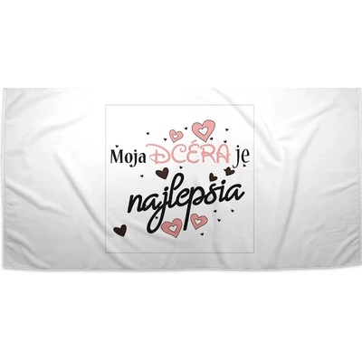 Sablio Uterák Moja dcéra je najlepšia 70 x 140 cm