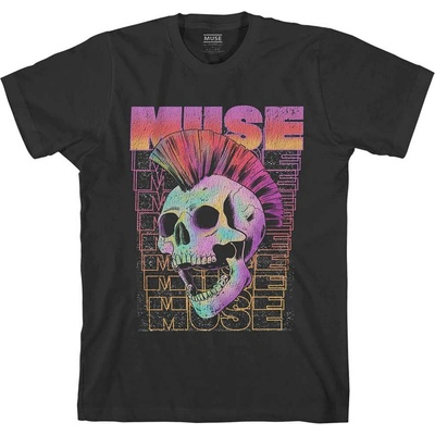 Muse Mowhawk Skull čierna