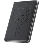 Promate Външна батерия ProMate, Blade-5. Black 5000mAh Ultra-Slim 15W MagSafe Compatible Power Bank w/ 20W PD USB-C input/Output Port, Aluminium Construction - Черна