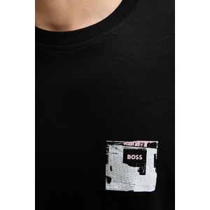 BOSS Orange Памучна тениска Te_Citylights (50556032) - answear - 91,90 лв