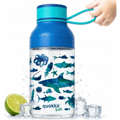 Quokka termoska láhev z tritanu 430 ml Žraloci