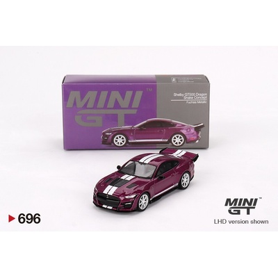 Mini GT FORD SHELBY GT500 DRAGON SNAKE CONCEPT fuschia met.1:64