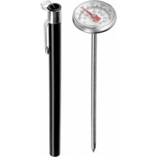 Ponorný teplomer nerezový analógový s klipom do 100 °C, 120 mm 100033040