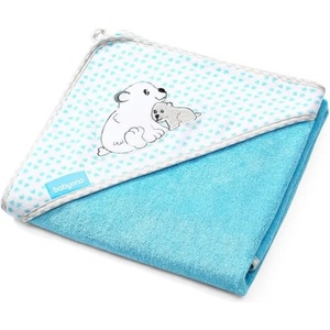 Babyono Хавлия за баня Babyono - Бамбук, 100 х 100 cm, 346/02, синя (5901435408551) - ozone