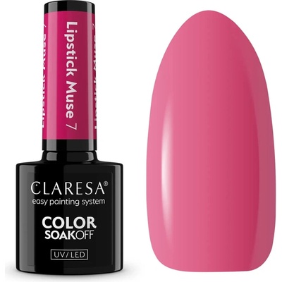 ERANTI Gél lak Claresa Lipstick Muse 7 fuksia 5 g