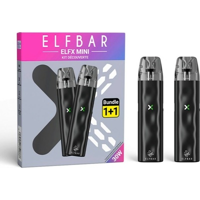 ElfBar ELFX Mini 1000 mAh black 2 ks