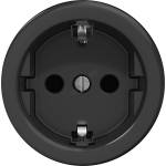 Reblig - Ретро безрамкова домашна SCHUKO розетка 230V/16A черна (RG0107)