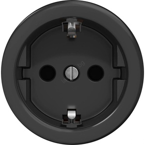 Reblig - Ретро безрамкова домашна SCHUKO розетка 230V/16A черна (RG0107)