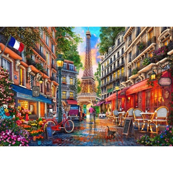 Image 1 of Bluebird Puzzle - Puzzle Davison: Paris Street - 1 000 piese