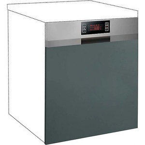 Matis Врата за съдомиялна машина Aura 60X60 зеленa