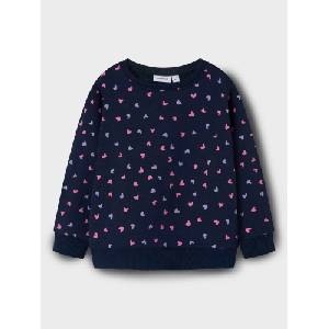 NAME IT Блуза nmfdavina ls sweat fleece bru noos