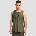 GymBeam Мъжки топ Combat Olive Grey M