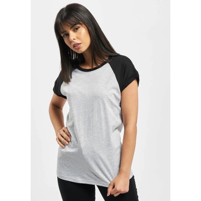 DEF Тениска DEF Niko T-Shirt lightgrey/black XSUB-DFTS114-03008 - Тъмносив, размер XL