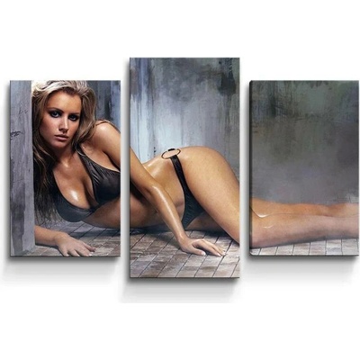 Sablio Obraz - 3-dílný Sexy žena - 75x50 cm