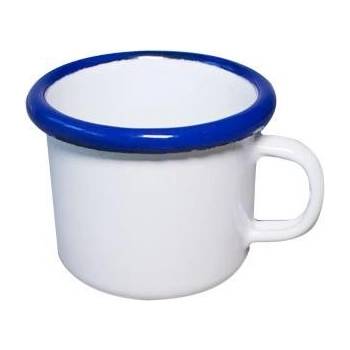 Image 1 of Horecano Емайлирана сосиера синьо/бяла 90мл ретро (1/05 105+105) (0160231)