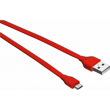 Trust 20137 Flat Micro-USB Cable 1m - red