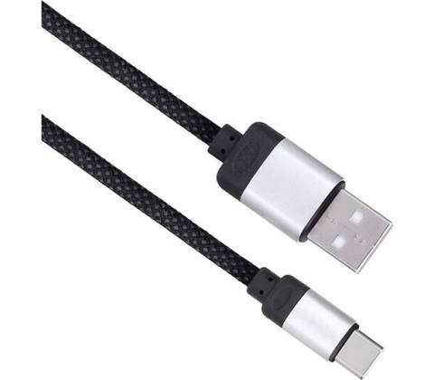 Solight SSC2301 USB/USB-C, 2m, černý