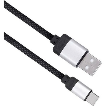 Solight SSC2301 USB/USB-C, 2m, černý