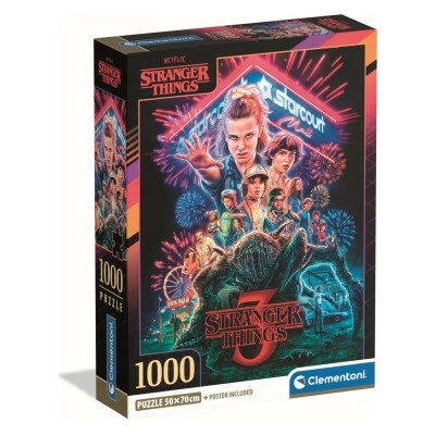 Jigsaw Stranger Things Stranger Things 3 1000 dielov