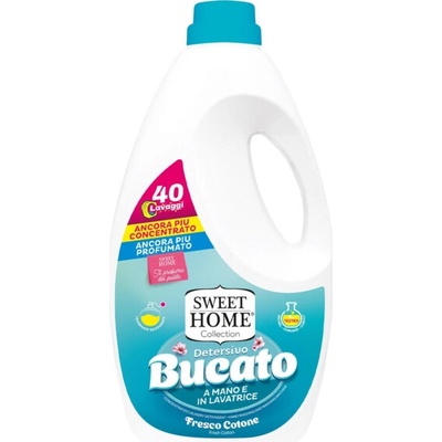Prací gel Sweet Home Fresh Cotton Svěží bavlna 2000 ml
