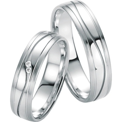 SP-10010 Snubní prsteny s diamanty