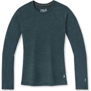 Smartwool Дамско мериносово термобельо Smartwool Women's Merino 250 Baselayer Crew Boxed Merino base layer - Twilight Blue Heather - размер XL (115-1259-0815)