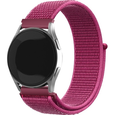 Eternico Airy Universal Quick Release 22 mm Beet Red and Pink edge AET-UN22AY-BeReP