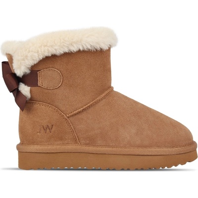 Jack Wills Детски меки ботуши Jack Wills Bow Snug Childrens - Tan
