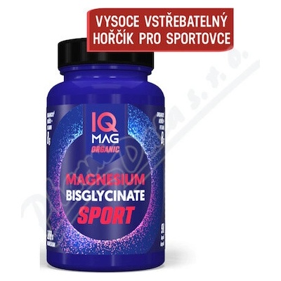 IQ MAG Organic Magnesium Bisglycinate SPORT 90 tobolek