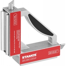 Stamos Welding Group Magnetický svářečský úhelník 2 přepínače 90 ° 50 kg SWG-MWH-DS50