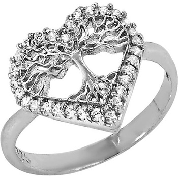 Glare Strieborný prsteň 954