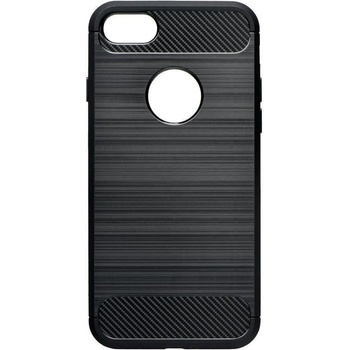Image 1 of Forcell Противоударен Силиконов Калъф за Huawei Y6 2018, Forcell Carbon Case, Черен (5901737910226)