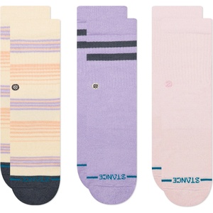 Stance Детски спортни чорапи Stance Kid's Novi 3 Pack Sports socks - Pink - размер 29-34 (EU) (207-1663-0112)