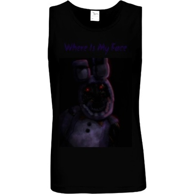 pánské potiskem Withered Bonnie černá