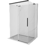 Mexen Rox-3S L душ кабина с 3 стени, плъзгаща се 90 x 70 см, прозрачна, черна - 8C2L-090-070-70-00-3S (8C2L-090-070-70-00-3S)