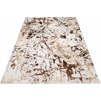 Makro Abra GOLDEN MZ26D Abstraktní krémový hnědý