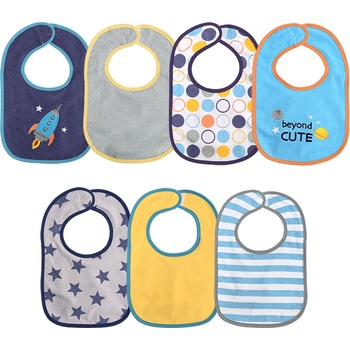 Baby Care Комплект лигавници Lorelli - 7 броя, Boy (10260240002)