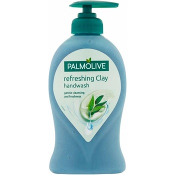 Palmolive Refreshing Clay tekuté mydlo na ruky s ílom Eucalyptus 250 ml