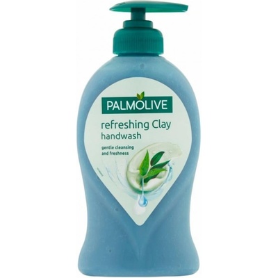 Palmolive Refreshing Clay tekuté mydlo na ruky s ílom Eucalyptus 250 ml