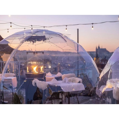Tříchodové menu ve Sky Bar & Restaurant Praha