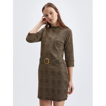 orsay Кафява дамска рокля с десен ORSAY Orsay | Kafyav | ЖЕНИ | S