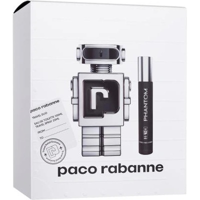 Paco Rabanne Phantom подаръчен комплект: EDT 100 ml + EDT 20 ml за мъже