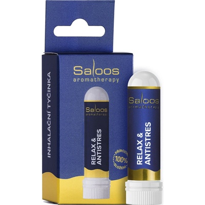 Saloos Inhalační tyčinka Relax a antistres 1 ks – Zbozi.Blesk.cz