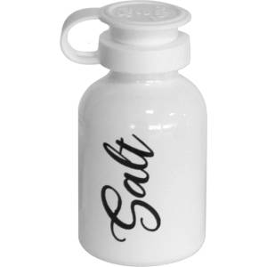 Horecano M-121212-Декорирана бяла солница "Joli" 25ml (0154331)