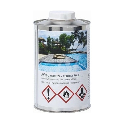 Vágner Pool AVFol tekutá PVC fólia Modrá, 1 kg