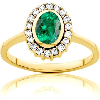 Image 1 of SAVICKI Пръстен Secret Garden: злато, смарагд