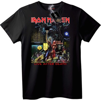 NOONEBRAND Iron Maiden Live After Death Тениска - 2XL, White