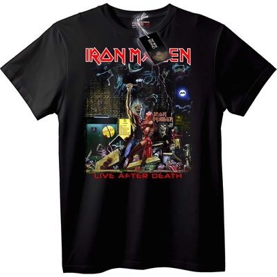 NOONEBRAND Iron Maiden Live After Death Тениска - 2XL, White