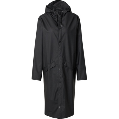 RAINS Преходно палто черно, размер xs